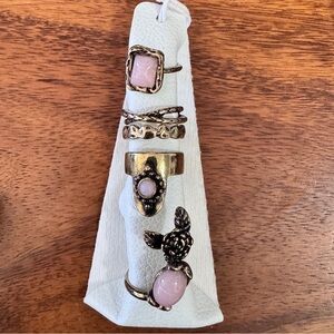 Free People Morning Meadows Ring Set